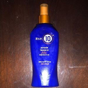 It’s a 10 miracle leave in plus keratin